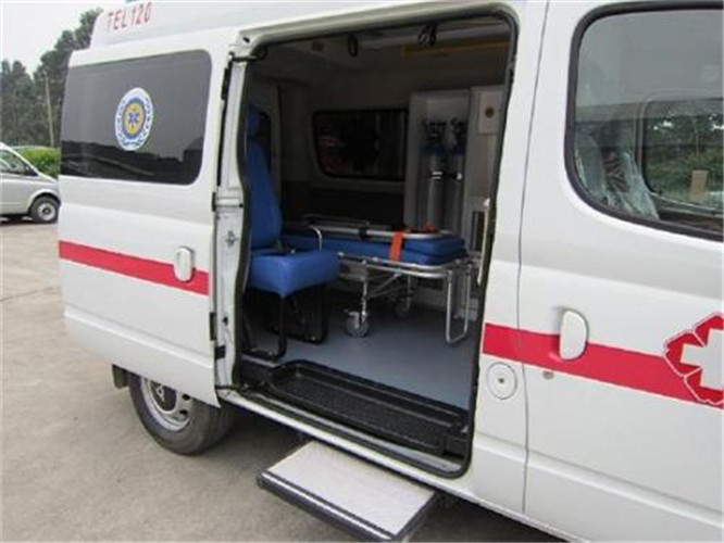 黄埔救护车出租服务案例7