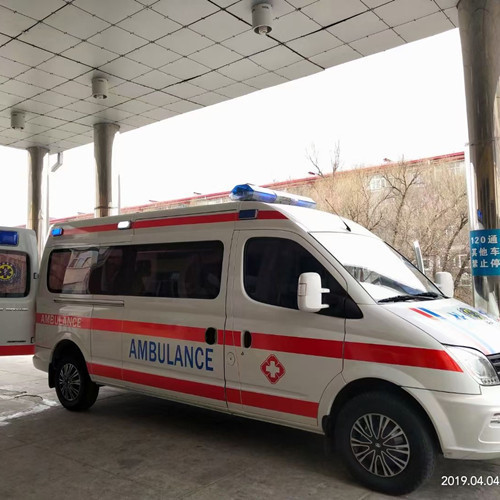 黄埔救护车出租服务案例2